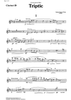 Tríptic - Bb Clarinet