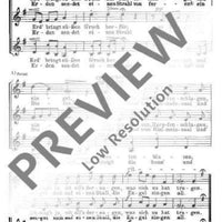 Es blühen die Maien - Choral Score