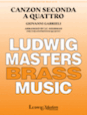 Canzon Seconda a Quattro for Tuba/Euphonium Quartet - Euphonium 2 TC