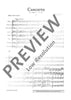 Concerto D Major - Full Score