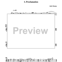 Suite for Brass Quintet - 1. Proclamation