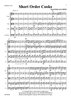 Short Order Cooks - Full Score