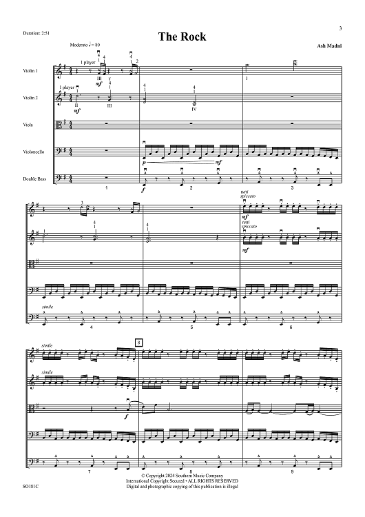 The Rock - Full Score