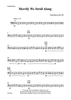 Merrily We Stroll Along - Double Bass