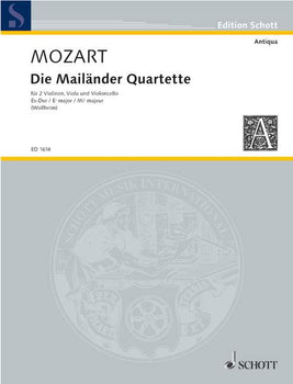 Die Mailänder Quartette in E flat major - Set of Parts