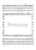 Six String Trios: Trio V in A Major - Score