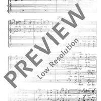 Weihnachtskantate - Choral Score