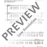 Wenn mein Stündlein vorhanden ist