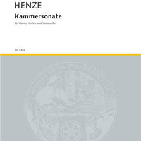 Chamber sonata - Score and Parts