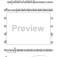 Five Dances for Five Clarinets - 2nd Trombones