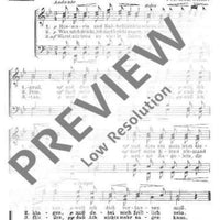 Abschiedsgruß / Untreue - Choral Score