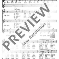 Sechs Lieder - Choral Score