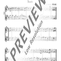 Little Duets of Old Masters - Performing Score