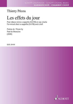 Les effets du jour - Choral Score