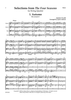 Selections from The Four Seasons - Score