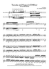 Toccata and Fugue in D minor - Score
