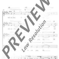 A Red, Red Rose - Choral Score