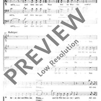 Zwei Männerchöre - Choral Score