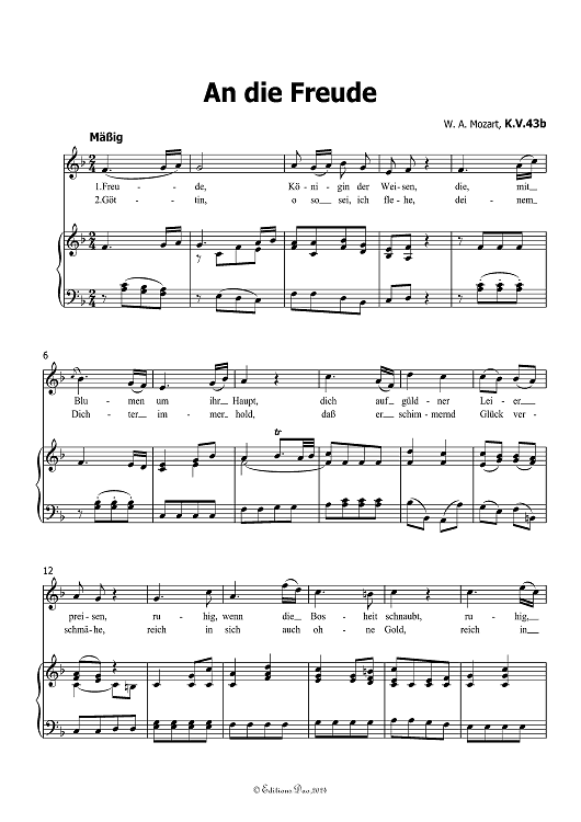 An die freude