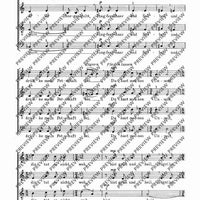 Magic and blessing - Choral Score