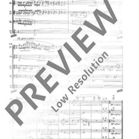 Sérénade - Score and Parts