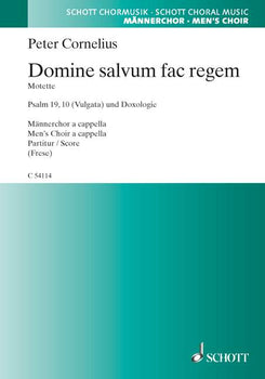 Domine salvum fac regem - Choral Score
