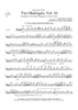 Two Madrigals, Vol. 10 - from Morley's "First Book of Madrigals to 4 Voices" (1594) - Trombone 1 (Optional F Horn)