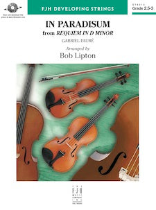 In Paradisum (from Requiem in D minor) - Score