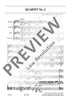 String quartet a minor - Full Score
