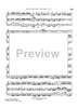 Allegro assai - from Brandenburg Concerto #2 in F Major - Score