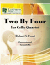 Two By Four for Cello Quartet - Cello 4
