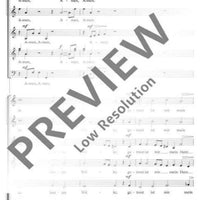 Nunc Dimittis - Choral Score