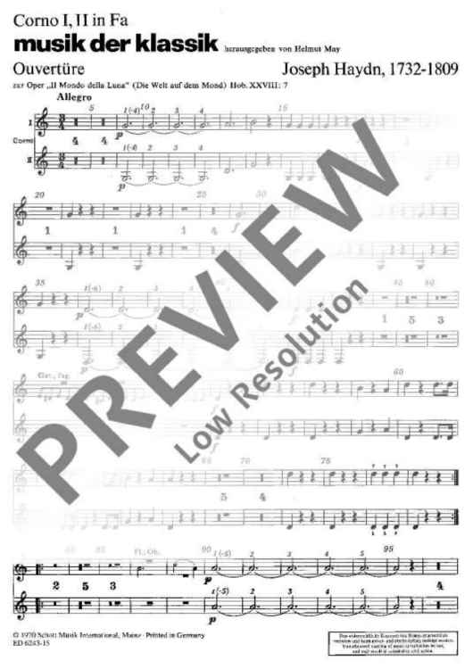 Music for Classic - Horn I/ii