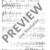 Zwei kleine Chöre - Choral Score