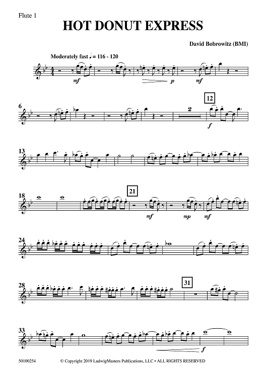 Hot Donut Express - Flute 1