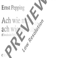 Choralsuite Teil III - Choral Score