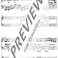 Organ Concerto No. 7 B Major - Organ Reduction