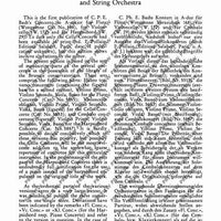 Concerto A Major - Full Score