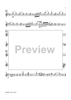 Christmas Echo Concerto for Solo String Quartet and String Orchestra - Solo Violin 1
