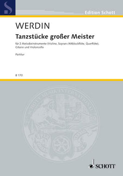 Tanzstücke großer Meister - Score