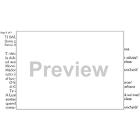 Ti saluta dolcissima Maria