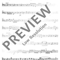 Concert (Quintet) Eb major in E flat major - Violoncello