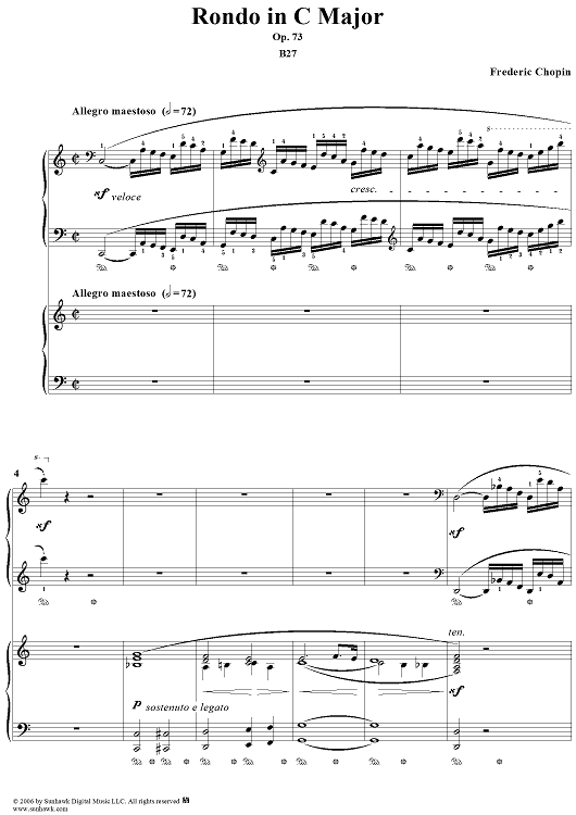 Rondo in C Major, Op. 73