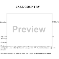 Jazz Country - Conductor's Notes