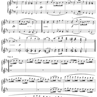 Andantino varié, No. 2 from "Divertissement on French themes"
