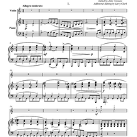 Student’s Concertino No. 1 - in First Position
