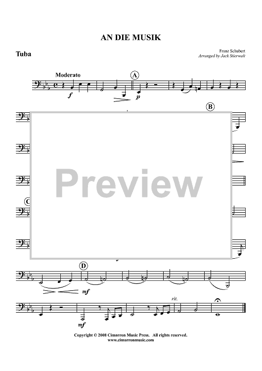 An Die Musik - Tuba
