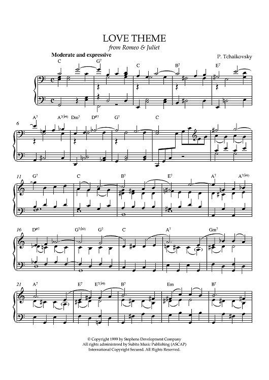 Love Theme from Romeo and Juliet