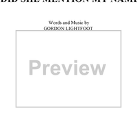 (That's What You Get) For Lovin' Me/Did She Mention My Name