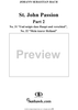 St. John Passion: Part II, Nos. 31 and 32, "Und neigte das Haupt und verschied", "Mein teurer Heiland"